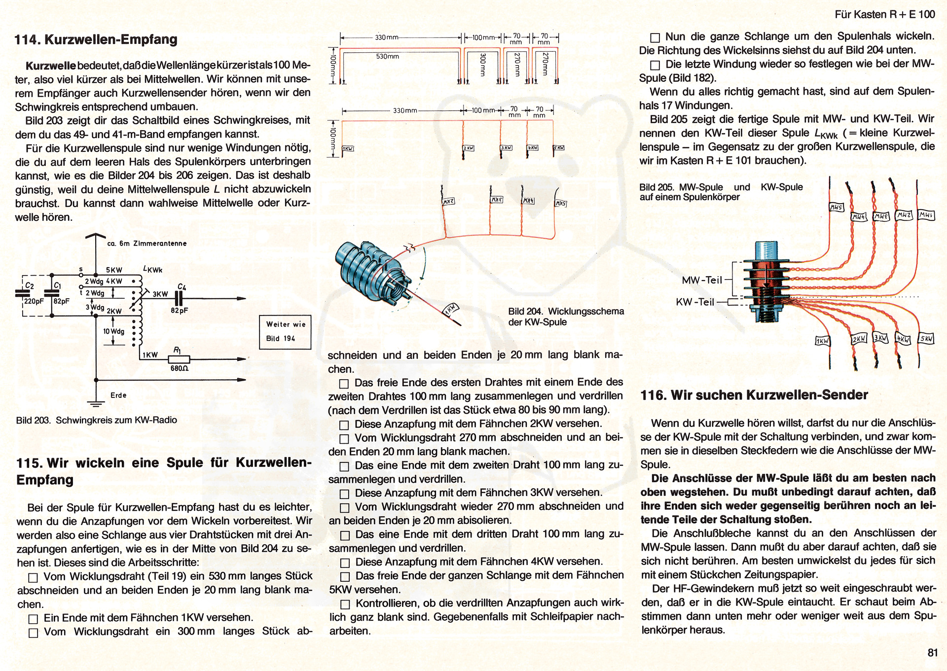 Kosmos Radio und Elektronik - Handbuch Seite 81